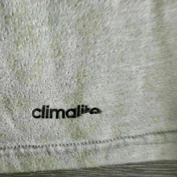 Adidas Performance Athletic Tee Shirt Tan Medium - Picture 3 of 7